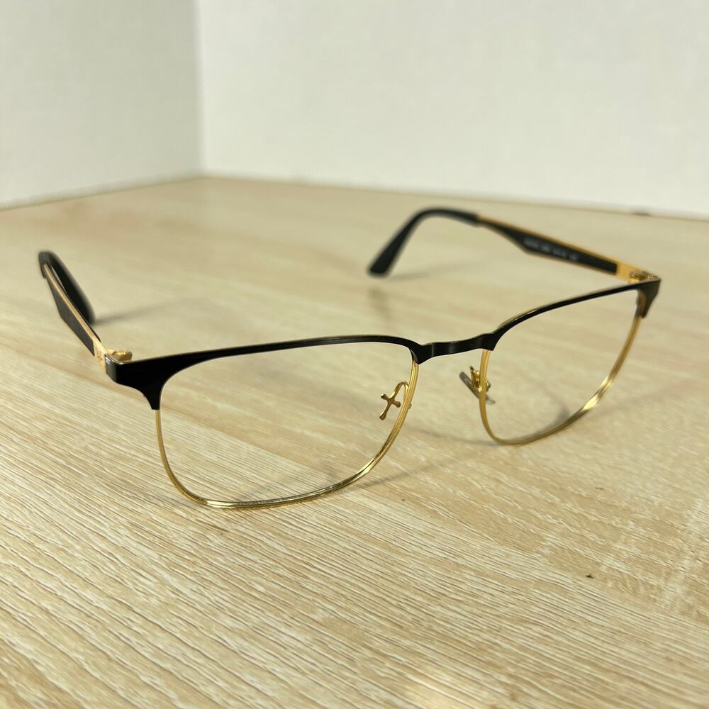 Ray-Ban RB6363 2890 Eyeglasses READ DESC Gold Black Metal Frames 54-18-145
